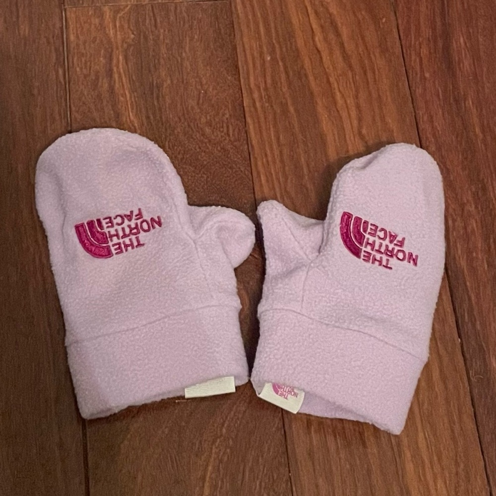 North Face Baby Mittens